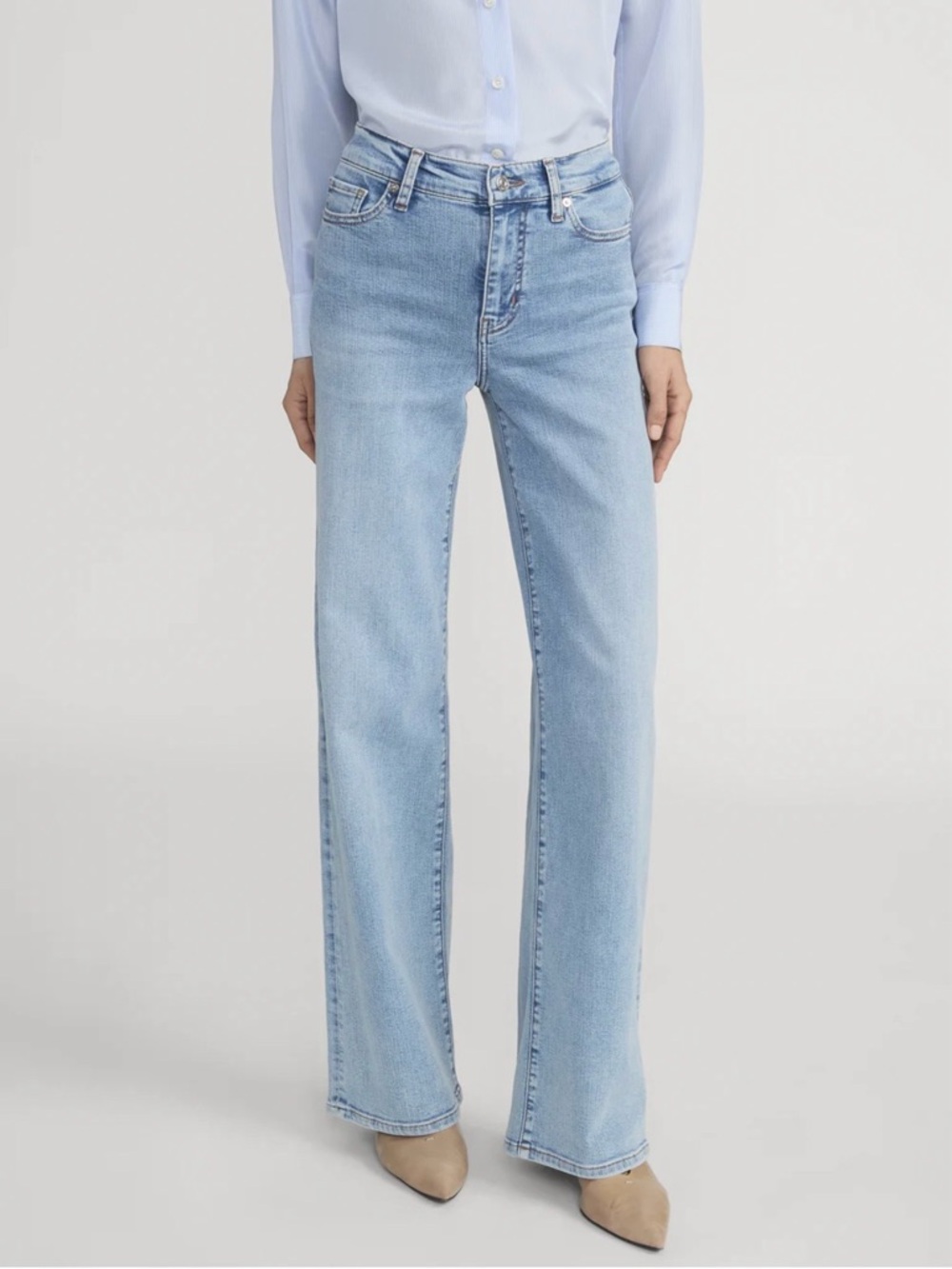 Frame Denim Le Slim Palazzo - Picture 3 of 6